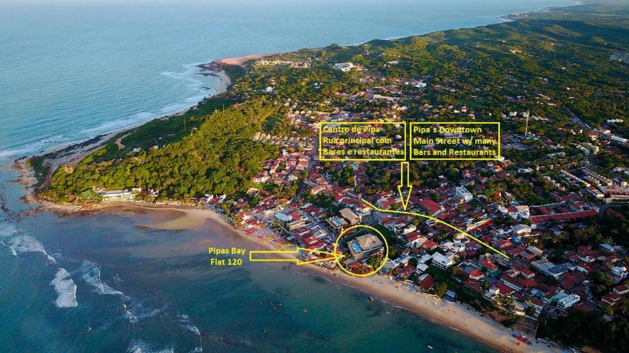 Pipa'S Bay Flats Lejlighed Tibaú do Sul Eksteriør billede